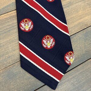 Vintage Pride Of America Collectible 1776-1976 Bicentennial Patriotic Tie (Q9)